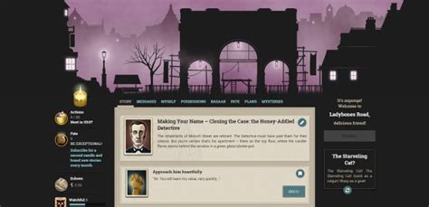 Impressions: Fallen London .